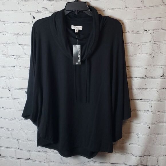 💜NWT Kim Rogers Petite Top - Picture 1 of 5